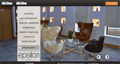 Desktop Screenshot of epsilonhotel.co.uk